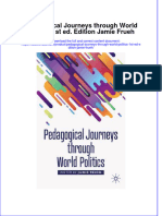 Read online textbook Pedagogical Journeys Through World Politics 1St Ed Edition Jamie Frueh ebook all chapter pdf