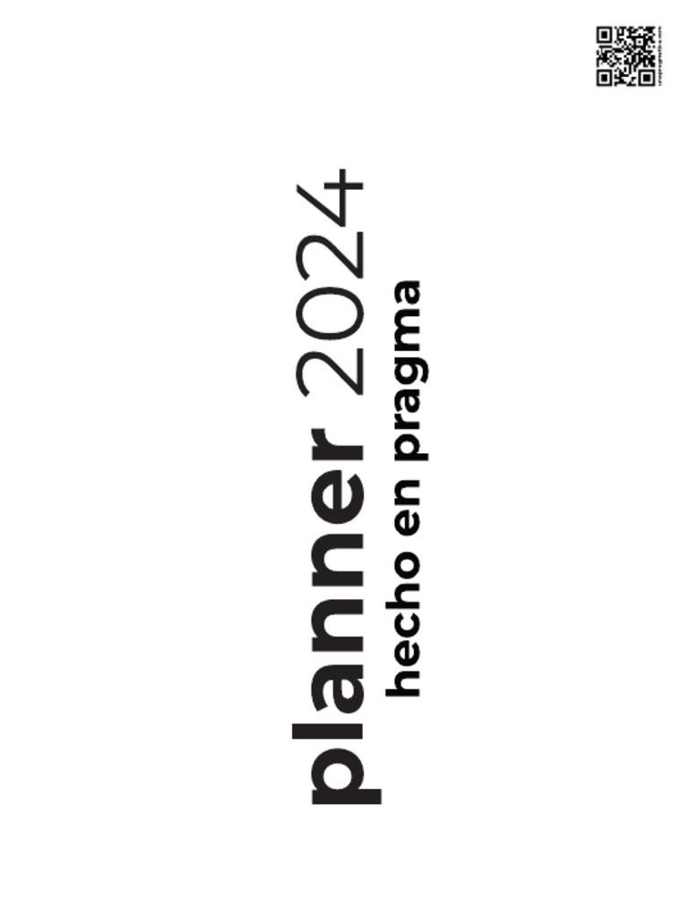 Planner 2024 pragma pdf