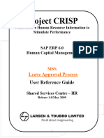 MSS - LEAVE APPROVAL IS USER MANUAL 25052009