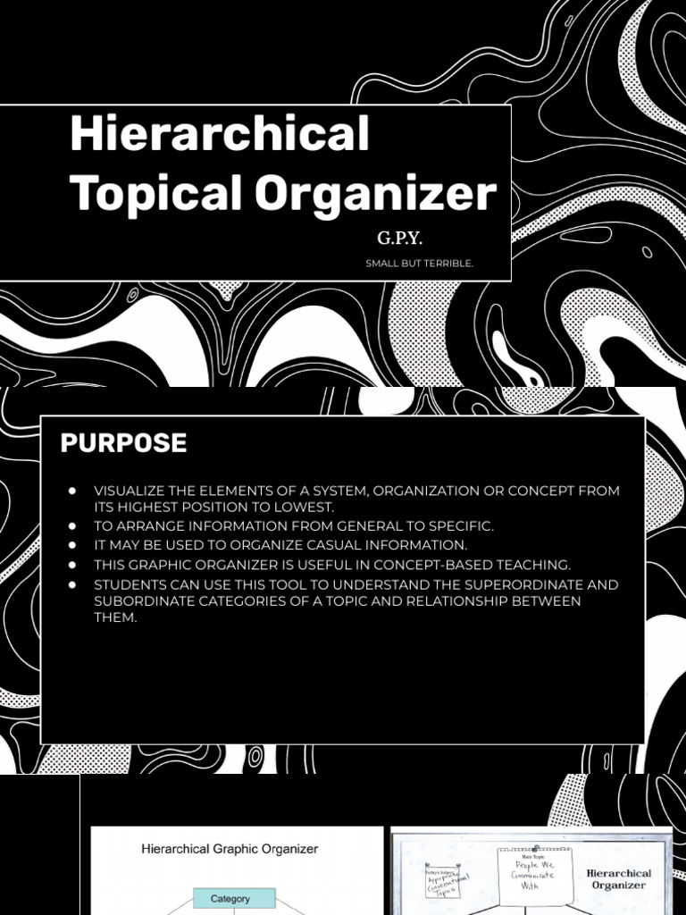 HIERARCHICAL TOPICAL ORGANIZER PDF