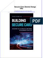 Read Online Textbook Building Secure Cars Dennis Kengo Oka Ebook All Chapter PDF