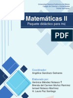 Paquete Didactico Pae Matematicas II