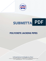 Product Submittal-PRC MT Pipes