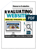 Digital Resource Evaluation