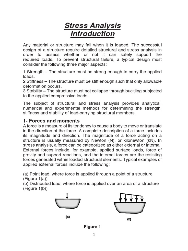 Structural Stress Analysis Basics | PDF | Stress (Mechanics) | Force
