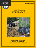 M.Sc. Botany Syllabus 2025 Overview | PDF | Botany | Life Sciences