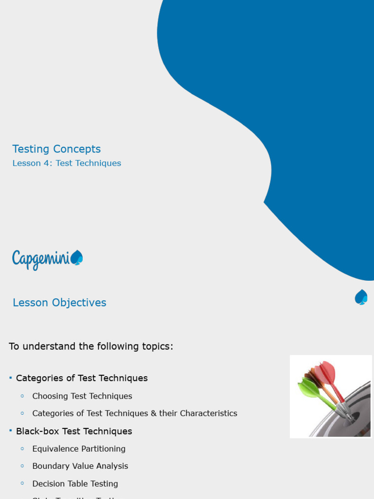 Test Techniques Overview and Selection | PDF | Software Testing ...