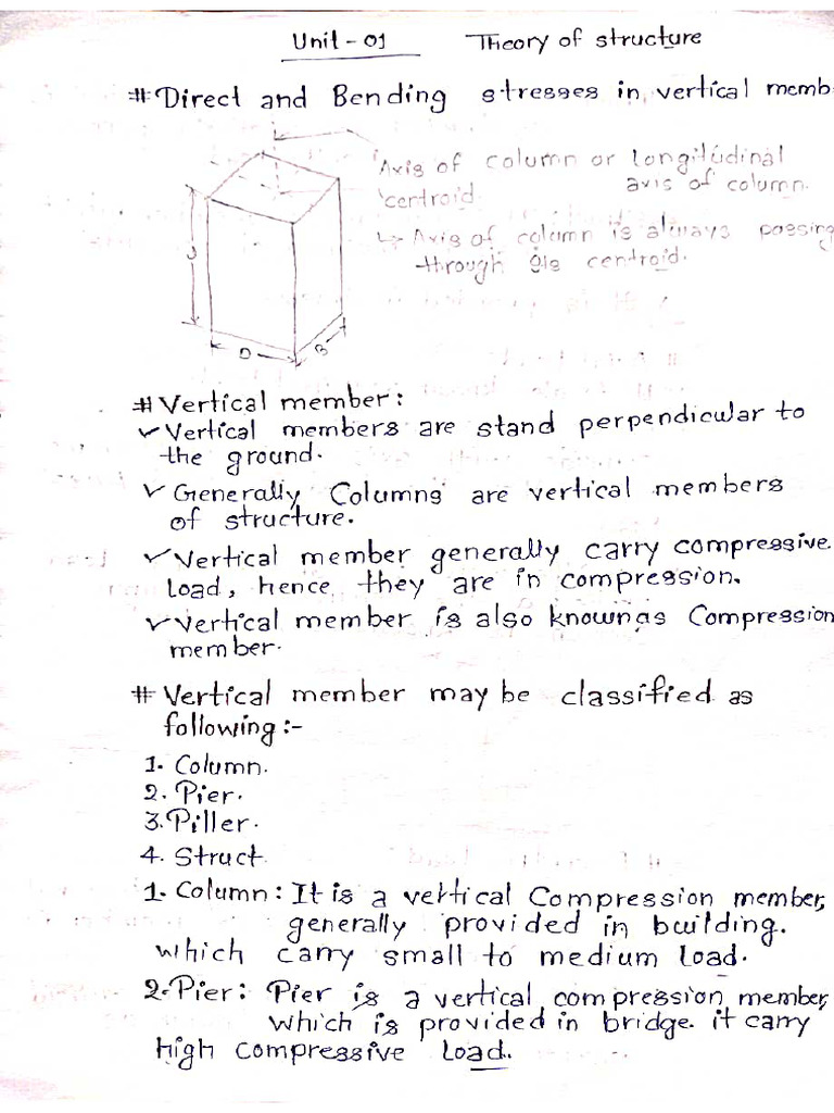 Theory of Structure | PDF