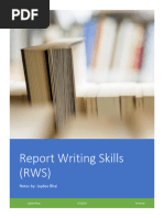 18 Report Writing Examples to Download | PDF | Information | Methodology