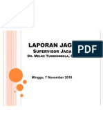 Laporan Jaga 7 Nov 2010