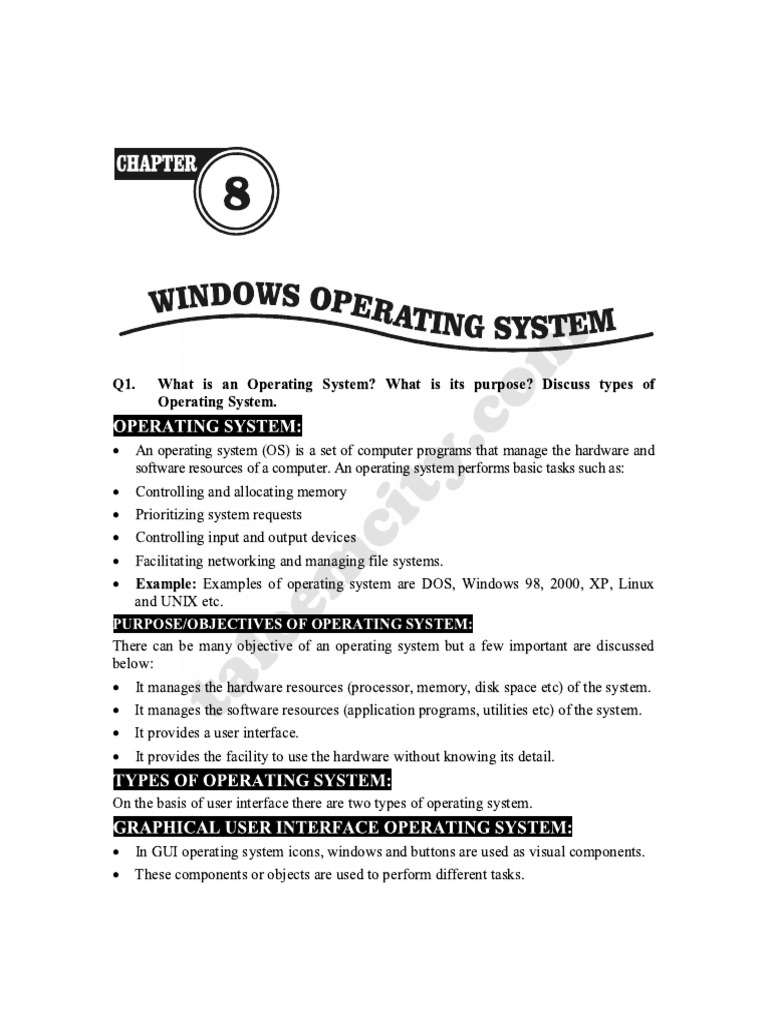 Computer Notes Chapter 8 | PDF