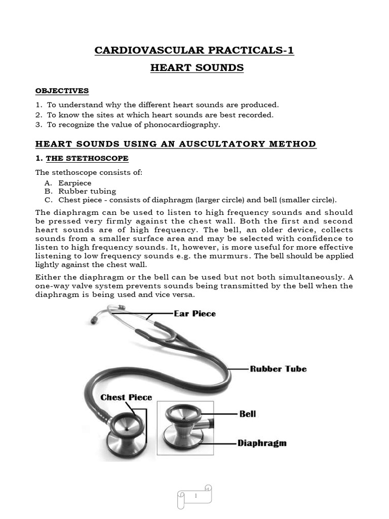 Heart Sounds and ECG Fundamentals | PDF | Diastole | Heart Valve