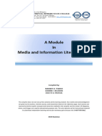 Media and Info Lit Module Lesson 1