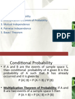 Unit 3 - Part 2 Conditional Probability