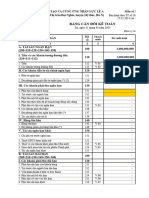 Mẫu Sổ Sách Kế Toán Excel