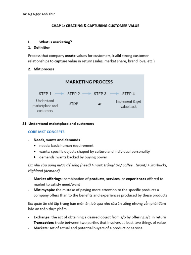 Understanding Customer Value in Marketing | PDF | Marketing | Customer