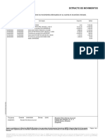 Muy Sr/Sra. Nuestro A: Nos Es Grato Facilitarle La Información Sobre Los Movimientos Efectuados en Su Cuenta en El Período Indicado