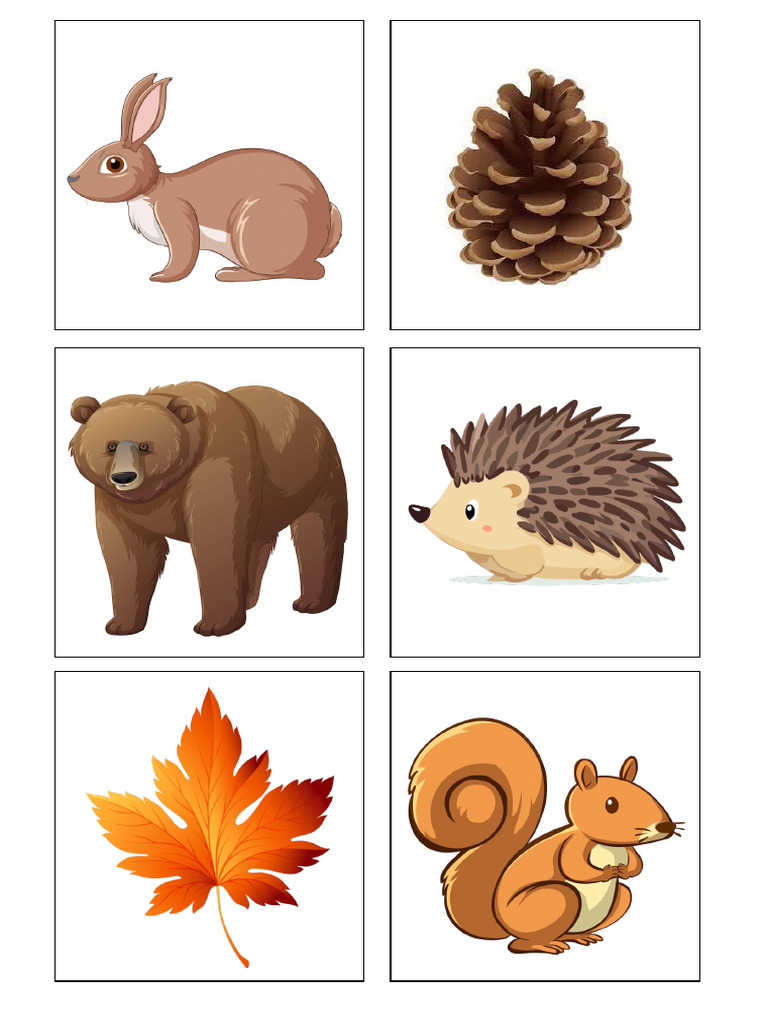 Autumn Animals | PDF