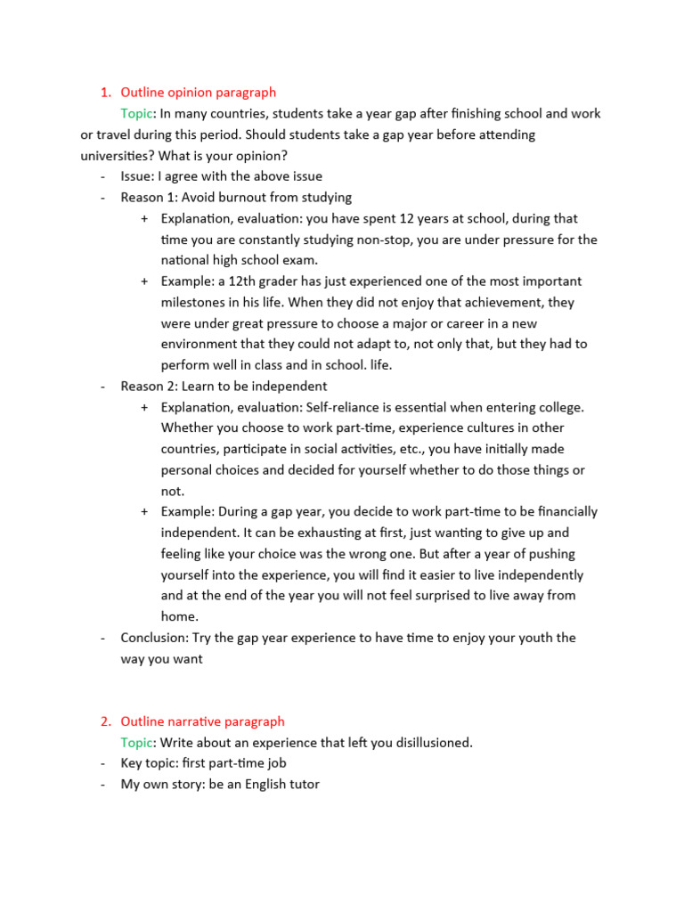 Outlines - 4 Topics (Final) | PDF | Experience | Social Psychology