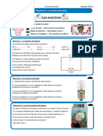 exercice tension électrique