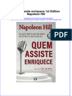 Read Online Textbook Quem Assiste Enriquece 1St Edition Napoleon Hill Ebook All Chapter PDF