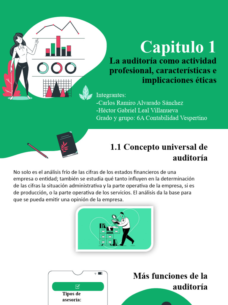 Fundamentos De Auditoria Capitulo 1 Descargar Gratis Pdf Auditoría