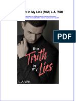 Read Online Textbook The Truth in My Lies MM L A Witt Ebook All Chapter PDF
