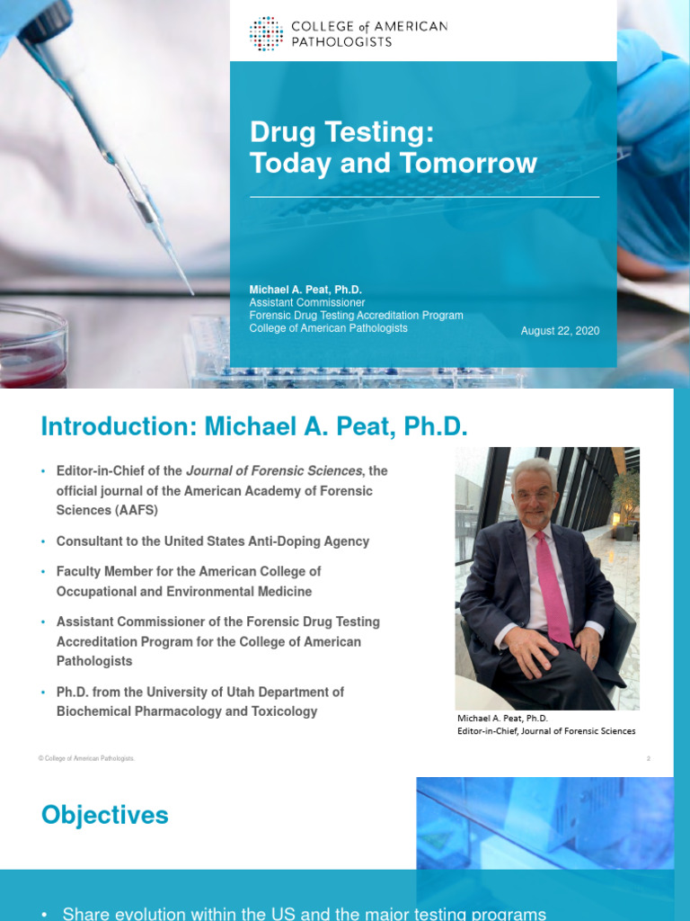 Forensic Drug Testing Insights | PDF | Drug Test | Morphine