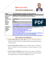 Kassu (PHD) CV March 2024