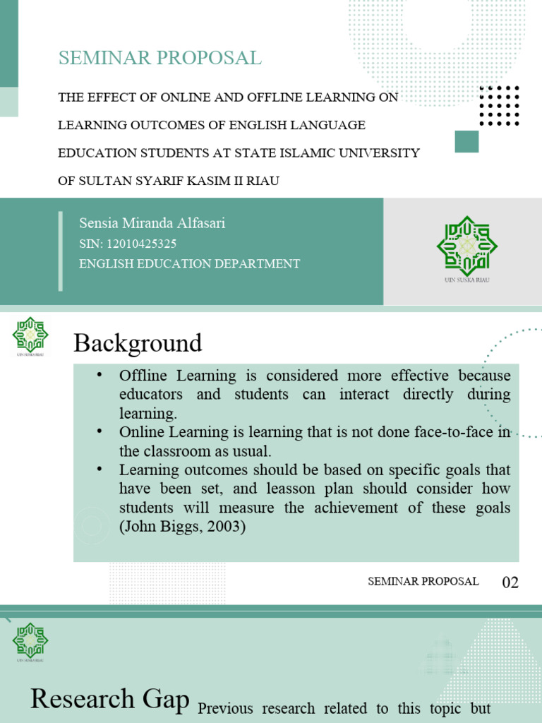 Impact of Online vs Offline Learning on English Students | PDF ...