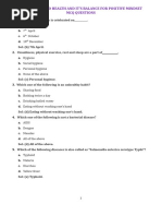 SFH Module 1 MCQ