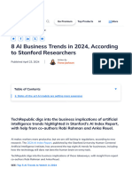 8 AI Business Trends in 2024, According To Stanford Researchers