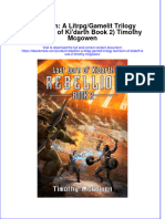 Read Online Textbook Rebellion A Litrpg Gamelit Trilogy Last Born of Kidarth Book 2 Timothy Mcgowen Ebook All Chapter PDF