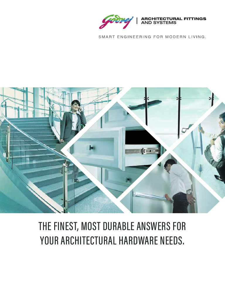 Godrej Architectural Hardware Catalogue Download Free PDF Door Pipe (Fluid Conveyance)