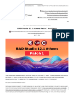 Delphi - RAD Studio 12.1 Athens Patch 1 Available