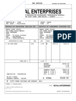 Tax Invoice: Details of Recipient (Billed To) Details of Consignee (Shipped To)