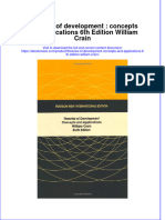 Read Online Textbook Theories of Development Concepts and Applications 6Th Edition William Crain Ebook All Chapter PDF