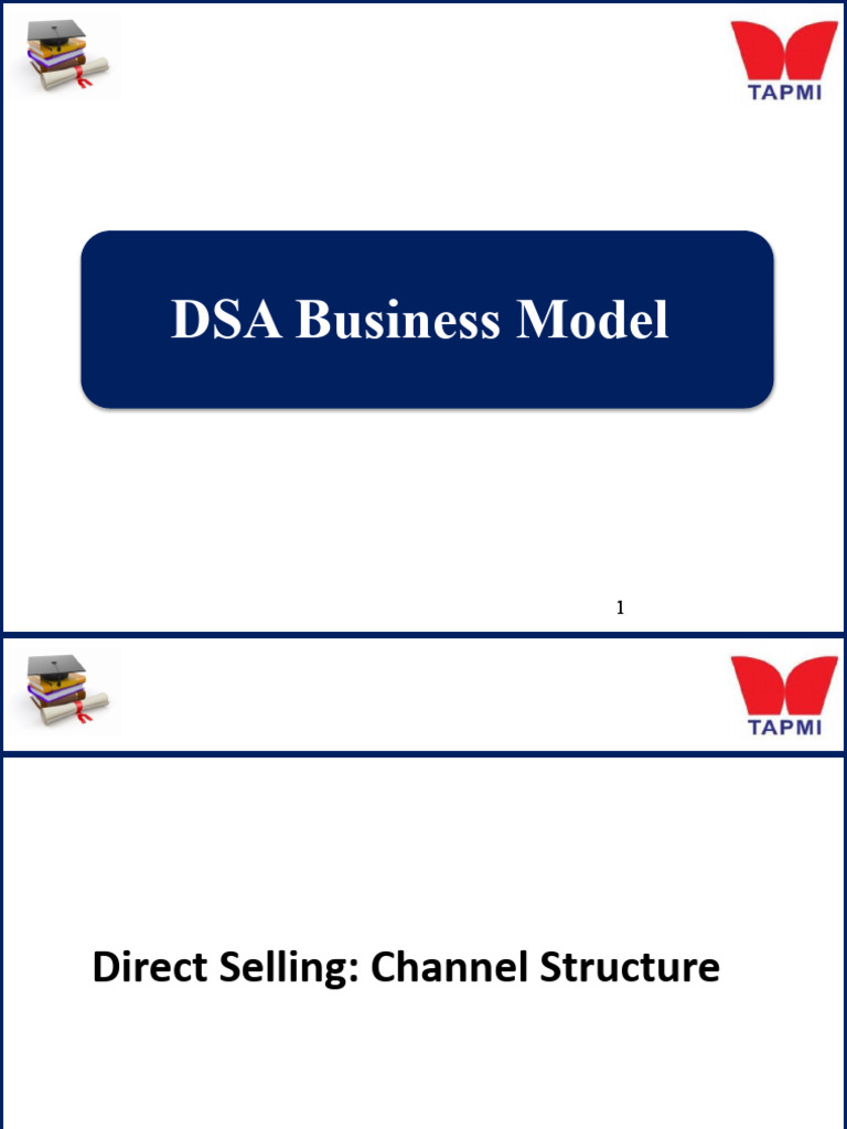 1 Dsa Business Model Download Free Pdf Business Business Economics