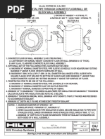 UL Fire-Rated Wall Assembly Guide | PDF | Wall | Architectural Design