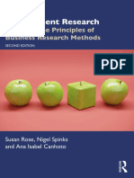 Susan Rose, Nigel Spinks, Ana Isabel Canhoto - Management Research_ Applying the Principles of Business Research Methods-Routledge _ Taylor & Francis Group (2024)