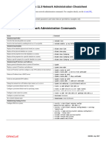 Oracle Solaris 11.3 Network Administration Cheatsheet