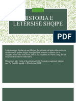 Historia e Letërsisë Shqipe