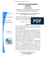 Influencia de Los Factores Epidemiológicos en La Evolución de Los Pacientes Con Nódulos Vocales Tras El Tratamiento Vocal