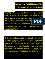 ECLESIOLOGIA