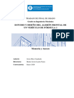 TFG Javier Ríos Cuadrado - ESTUDIO Y DISEÑO DEL ALERÓN FRONTAL DE UN VEHÍCULO DE FÓRMULA 1