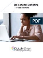 Certificate in Digital Marketing Course Brochure