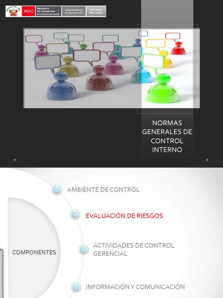 Normas de Control Interno y Riesgos | PDF | Riesgo | Planificación