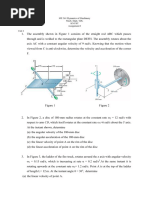 ME 361 Dynamics of Machinery Mech. Dept./ IDL Knust Assignment I Unit 1