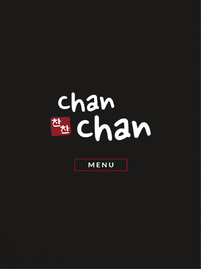 CHAN CHAN Menu Book - 24 June | PDF
