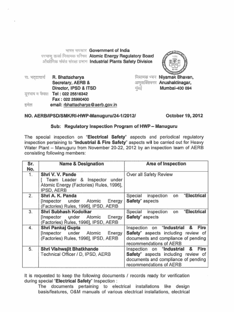 Electrical safety check list pdf